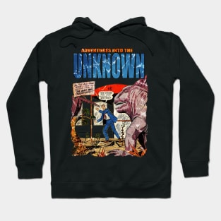 Adventures Into The Unknown - Comic Book Cover Hoodie